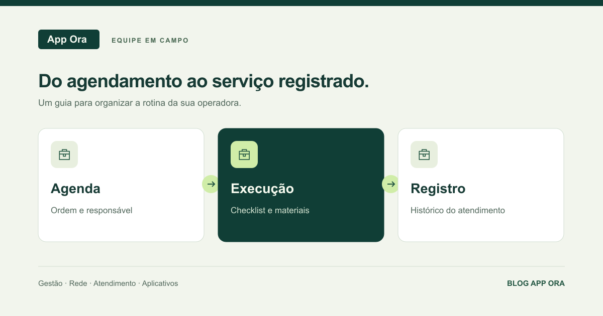 Ilustração editorial: Comodato no provedor: registre equipamentos, trocas e devoluções